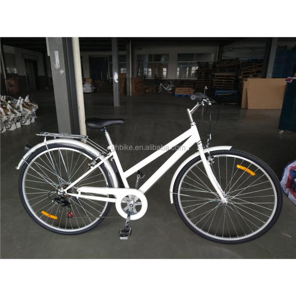 4130 Chromoly Single Speed Retro Mens Step Through City Cruiser Bike with 700C Wheel Size