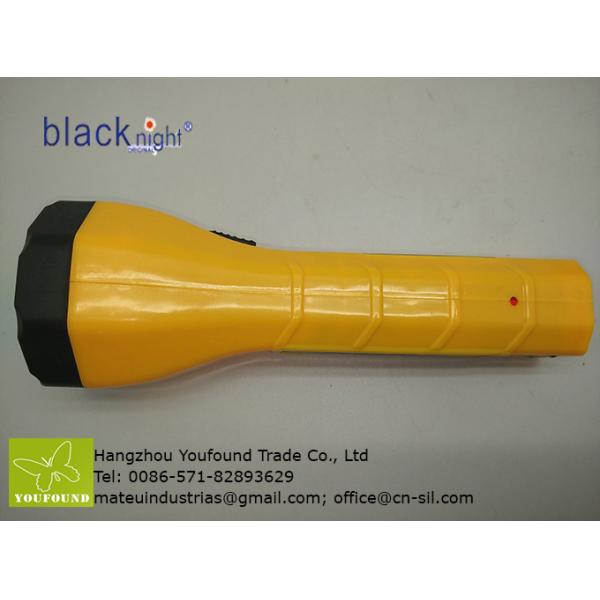 BN-410S Emergency Lighter Solar Torchlight LED Flashlight with Side Lamp