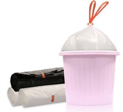 Biodegradable Compostable 13 Gallon Trash Bags Large Tall Kicthen Drawstring Strong Bags for Living Room Bedroom Bin Can