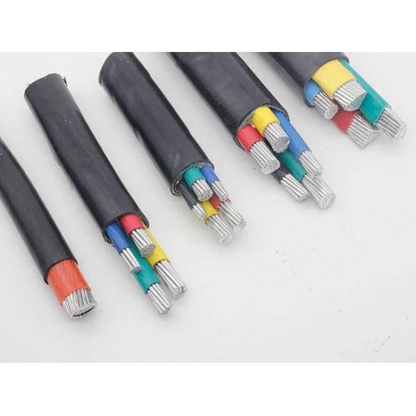 10-600 мм2 ПВХ изолированный и обшитый многоядерный алюминиевый проводник