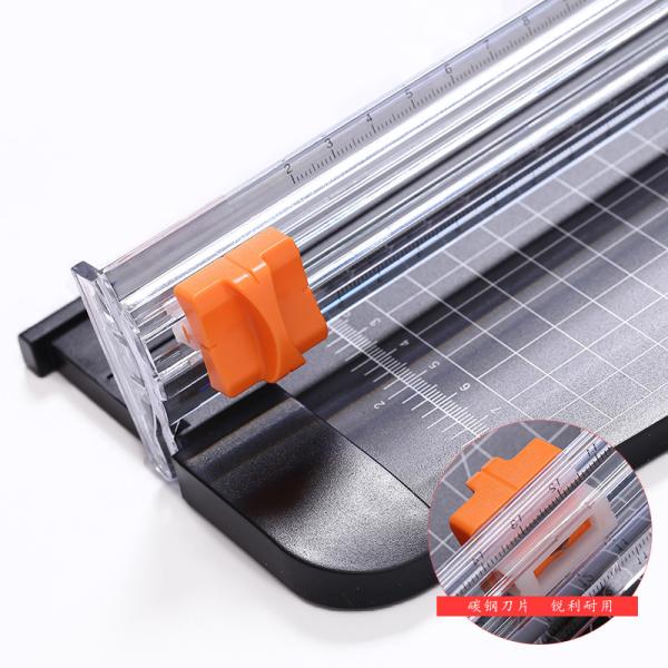 Cortador de papel de corte recto ABS de plástico, cortador manual de guilhotina, cortador de papel, cortador de faca