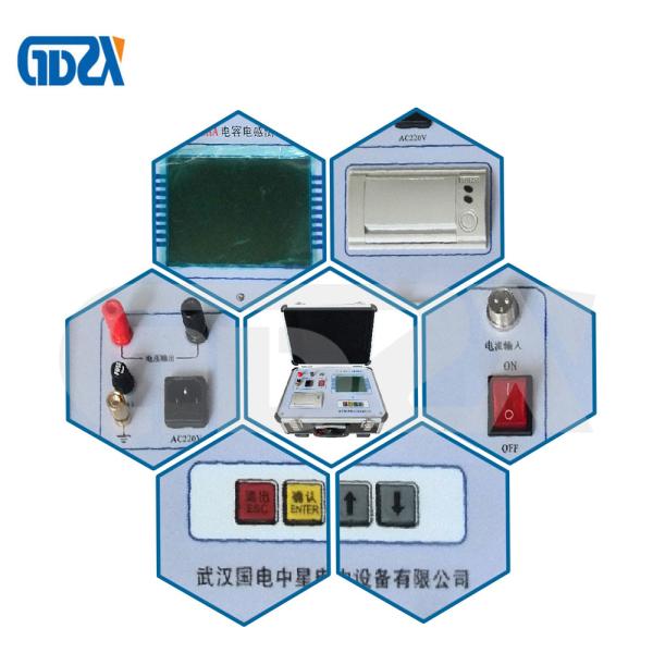 Портативный автоматический анализатор ISO9001 3300μF CT PT с экраном 240×128 LCD