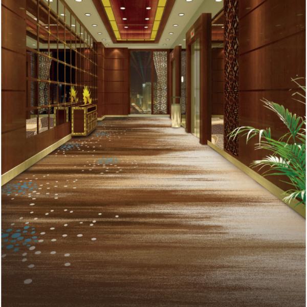 Hotel Airport and Wall-to-Wall Machine Made Axminster Carpet with 7-20mm Pile Height