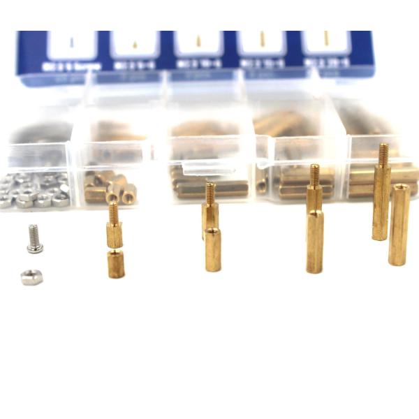 M3 M4 M5 M6 Нержавеющая сталь Алюминиевая латунь Гексопроводный ПКБ Стандофф Спейсер для промышленности