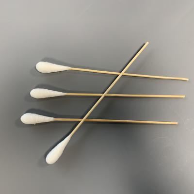 Cotonetes de algodão cirúrgicos de madeira orgânicos Hypoallergenic livres de poeira para mulheres