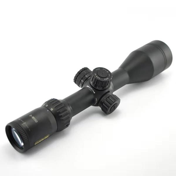Compact Long Range Rifle Scopes Fogproof Waterproof 3-18x50