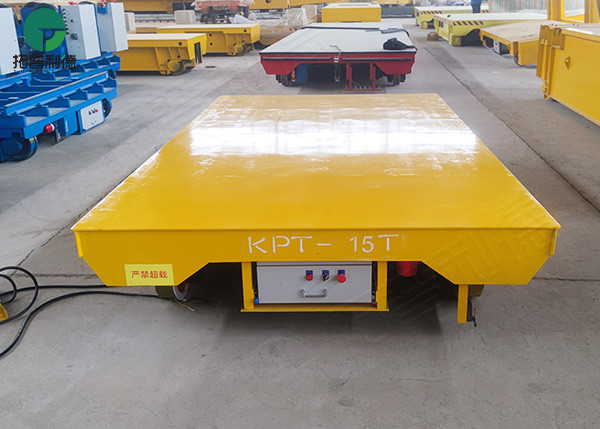 Towed Cable Rail Transfer Electric Transport Trolley