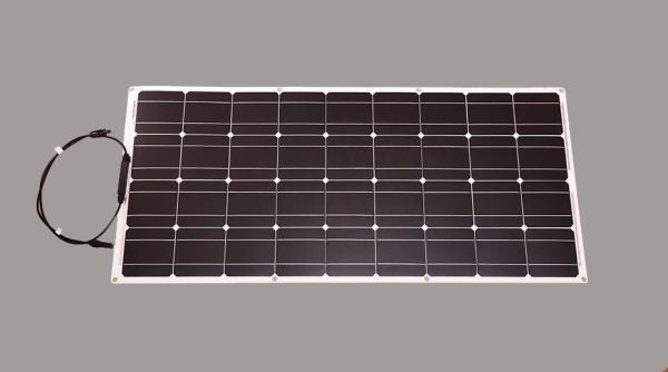 Panneau solaire semi-flexible de 200W Panneaux solaires à film mince de 18V 36V 48V 72V 100W 150W