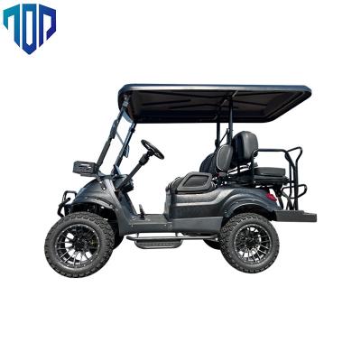 Carrinho de golfe OEM/ODM 4 lugares 48V 5KW painel de fibra de carbono