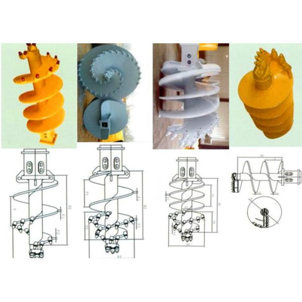 Bauer 1350mm Length 2500mm Dia Rock Drilling Auger