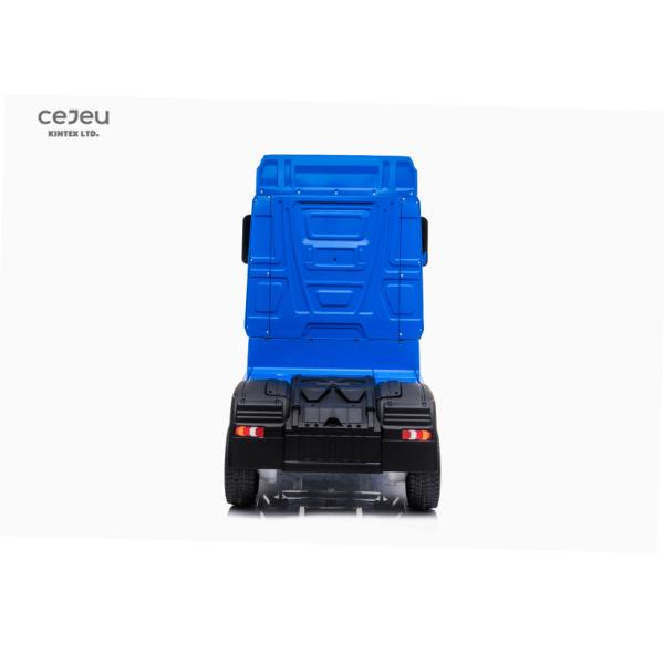 Езда Actros Benz Мерседес детей белая на тележке может добавить трейлер