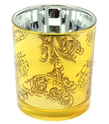 Christmas Glass Candle Holders