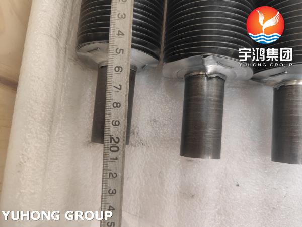 Wound Copper Aluminum Fintube Cooling Systems ASTM A179 Customized