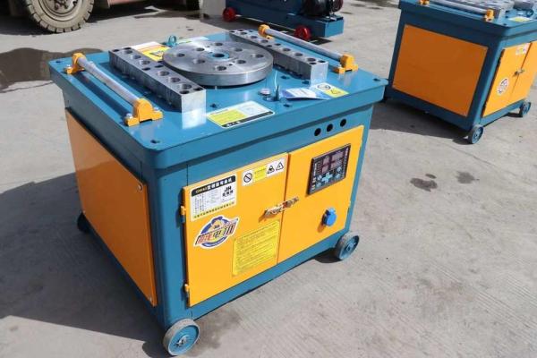 Construction40mm Round Steel Bar Metal Rod Bender Cnc Sheet Wire Curve Iron Rebar Bending Machine One Year Warranty