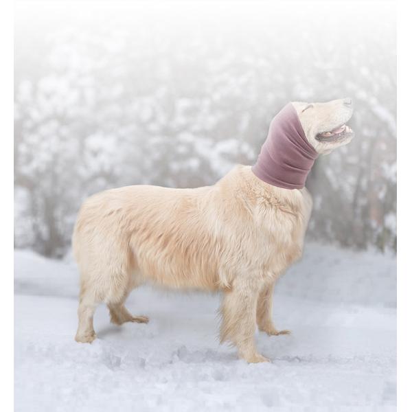 Y-Z Dog Hood Hat Fleece Dog Snood Neck Warmer Ear Warmer Scarf Accessories for Dogs Clothes