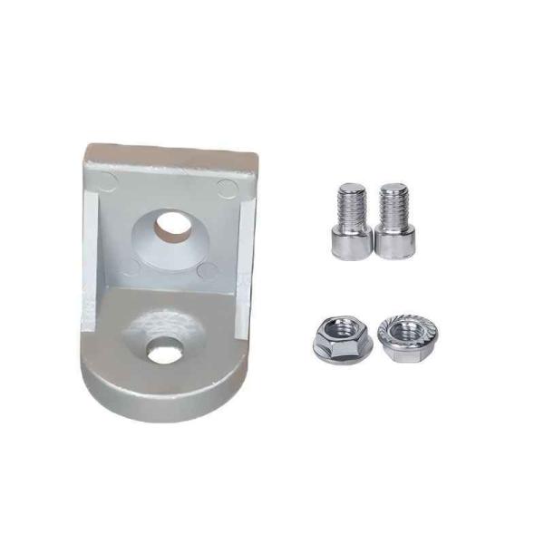 Aluminum Alloy 90 Degree Wall Mount Reinforced Small Angle Bracket