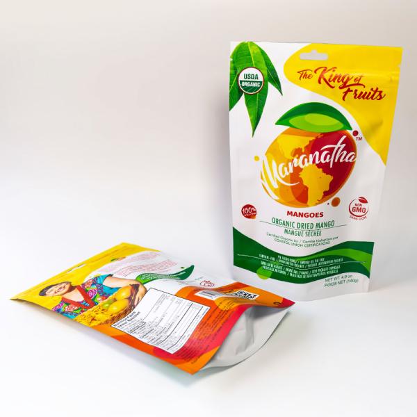 Material durável para embalagem / armazenamento de lanches