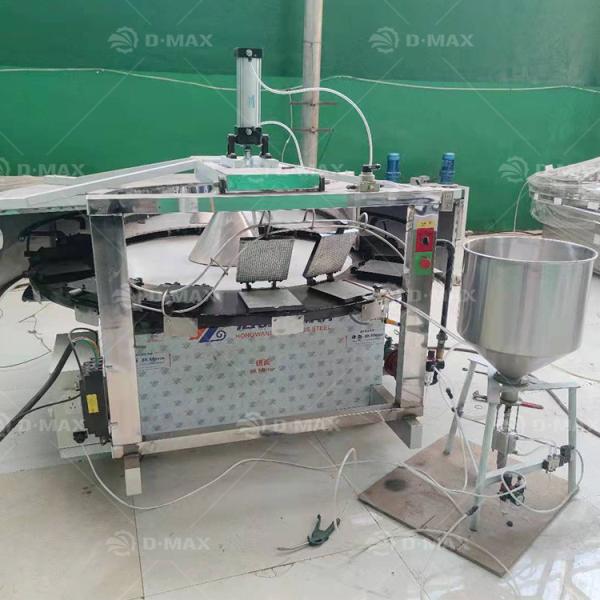 250 KG Capacity 300pcs/h Ice Cream Waffle Cone Egg Roll Maker for Customer Requirements