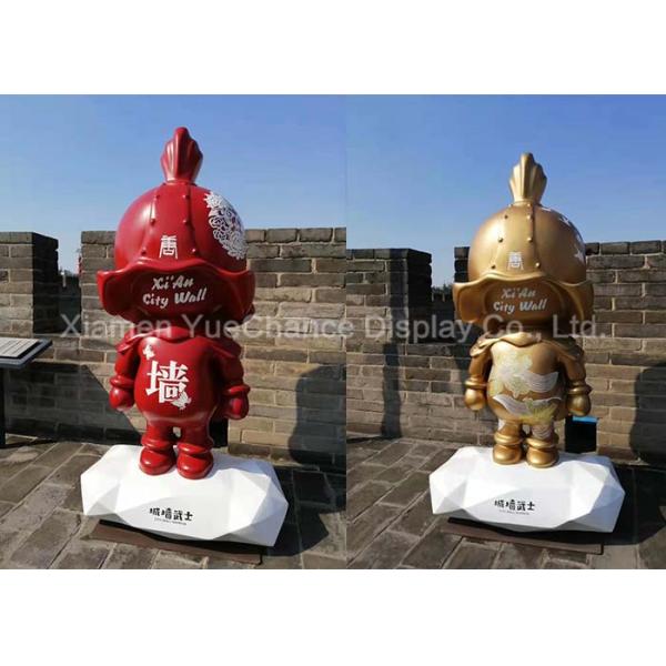 Outdoor Decorations Custom Fiberglass Statues Life Size Fiberglass Soldier Statue