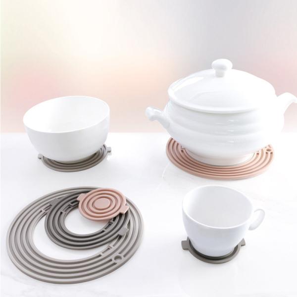3in1 Extra Thick Silicone Kitchen Product Silicone Trivet Mat