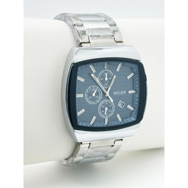 Настроенный логотип кварцевые водонепроницаемые модные часы для мужчин Дата нержавеющая сталь часы Запястье