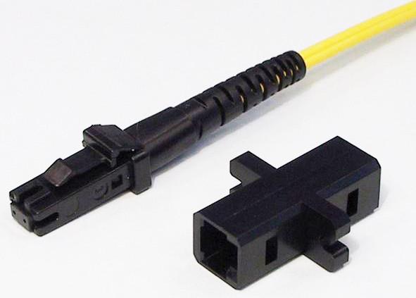Conectores da fibra do único modo de MTRJ LC para cabo fêmea/masculino