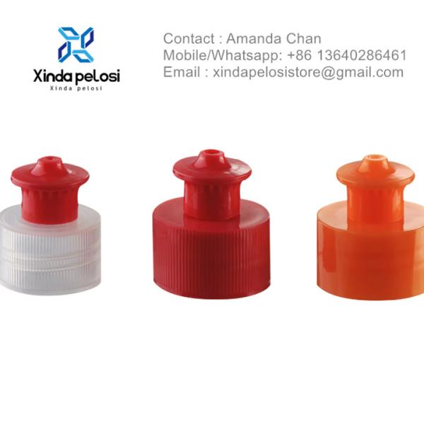 оптом Sport Lid Push Pull Sport Cap Водяная бутылка Дозировка Капкана Материал Пластиковые верхние крышки в продаже