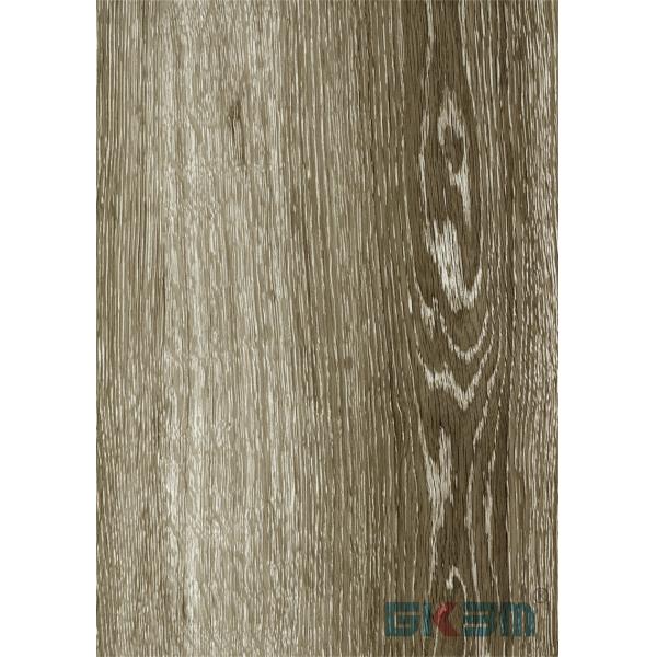 Resistencia ignífuga de madera del rasguño del suelo 5m m del PVC del grano YA-M308-11