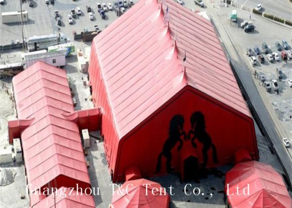 Flame Retardant Wedding Event Tents All Ground Situation With 500 Capacity