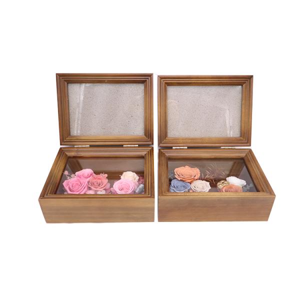 Wedding Decorations Solid Wood Picture Frames With Preserved Flowers