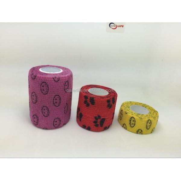 hot sale sports non woven elastic cohesive bandage self adhesive cohesive bandage