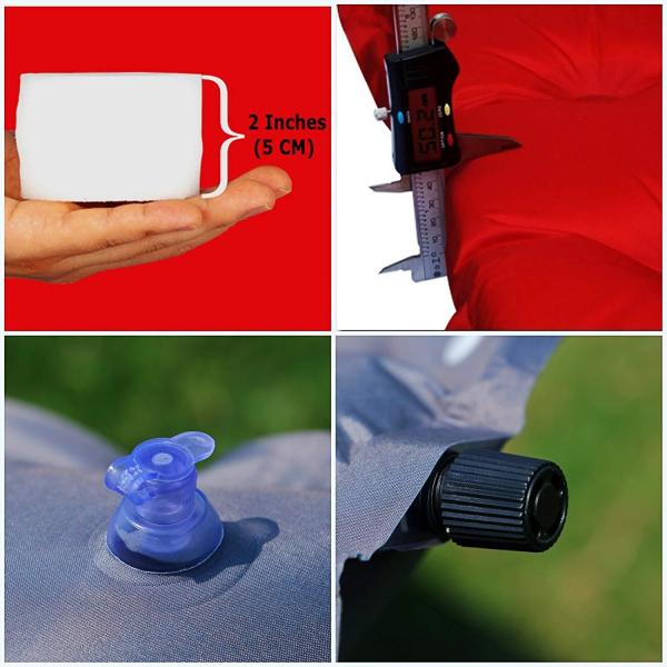 75D Polyester Inflatable Sleeping Pad