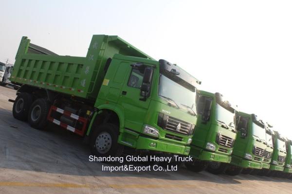 Nouveau camion à décharge lourde 6*4 375HP Sinotruk HOWO camion à décharge décharge