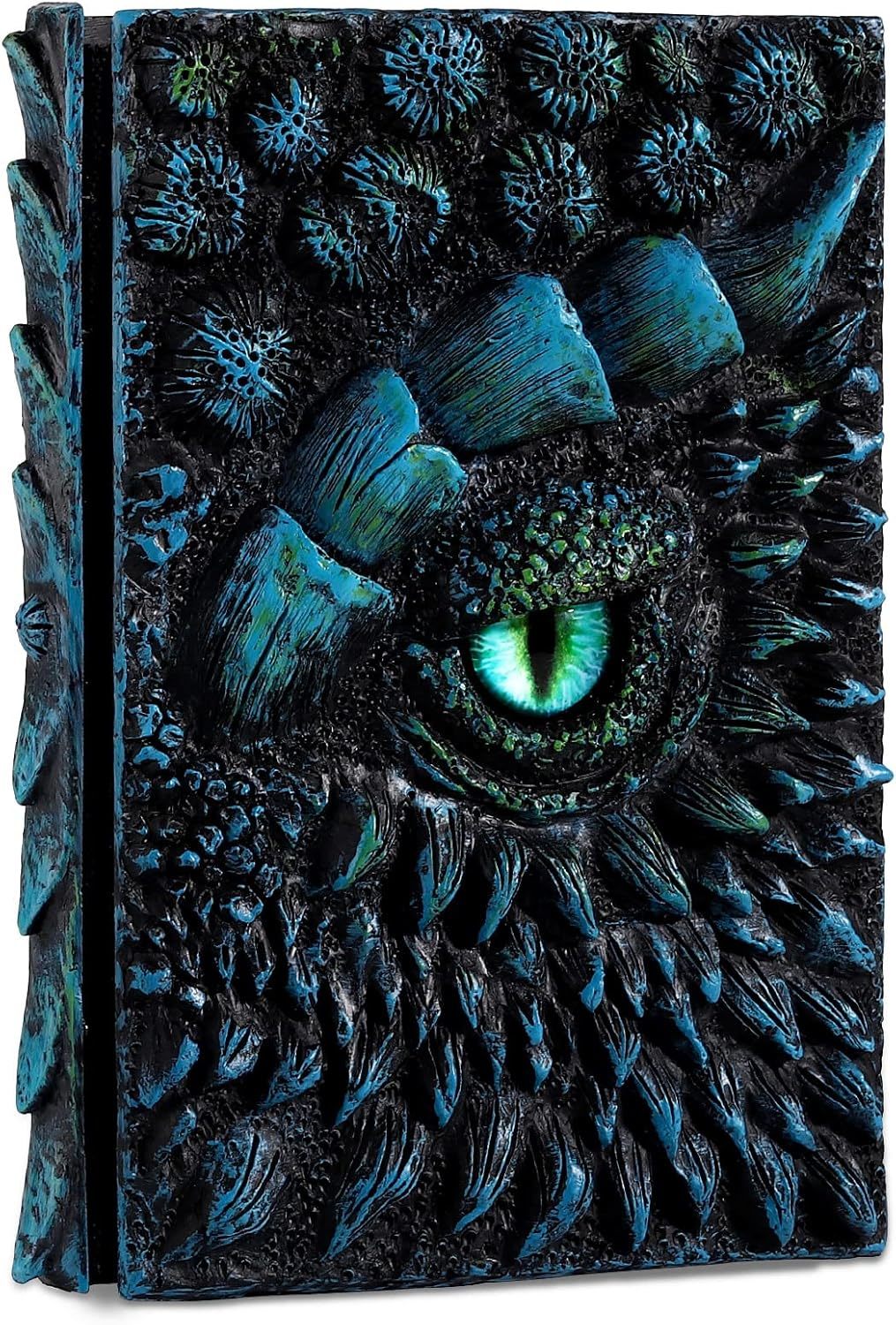 3D Embossed Dragon Eye Hardcover Journal Notebooks With Vintage Kraft Paper