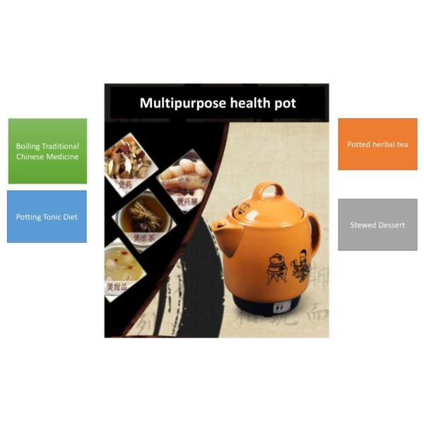 Portable Health Pot Decocting Traditional Chinese Medicine with and No Harmful Chemicals