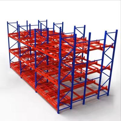 Heavy Duty Rack for Warehouse Push Back Pallet Racking Steel Warehouse Storage