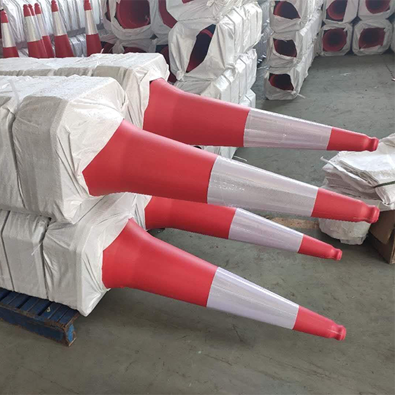 ПВХ строительные дорожные конусы автомагистрали индивидуальные конусы безопасности на улице