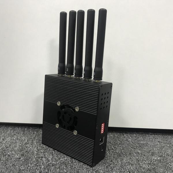 Jammer сигнала 195*95*34 mm GPS WiFi Bluetooth нон-стоп работающ 5 диапазонов