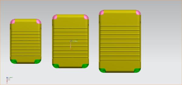 Hard Shell Luggage/Suitcase/Trolley Bag/Beauty Case/Pilot  Aluminum Mould.