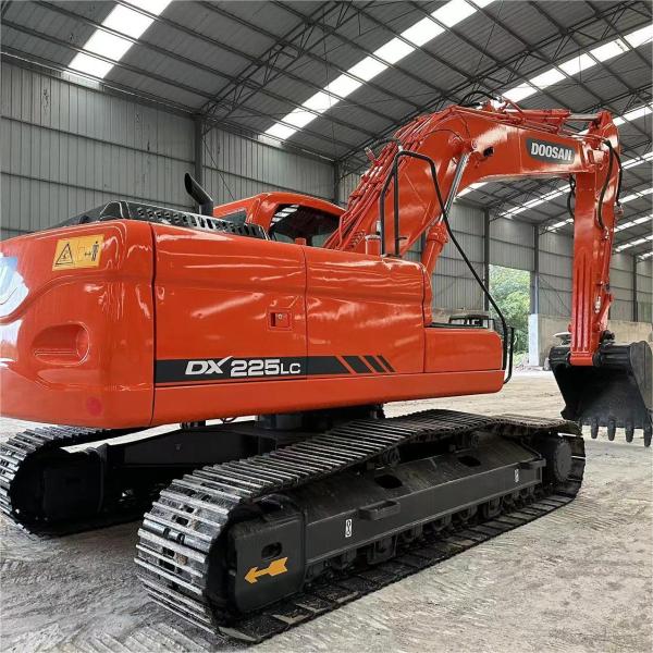 21500kg 22Ton Used Doosan Excavators Secondhand Doosan Dx225