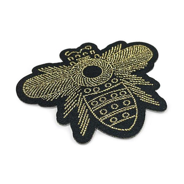 Metallic Logo Woven Logo Patch Customized Cartoon Cloth Patches