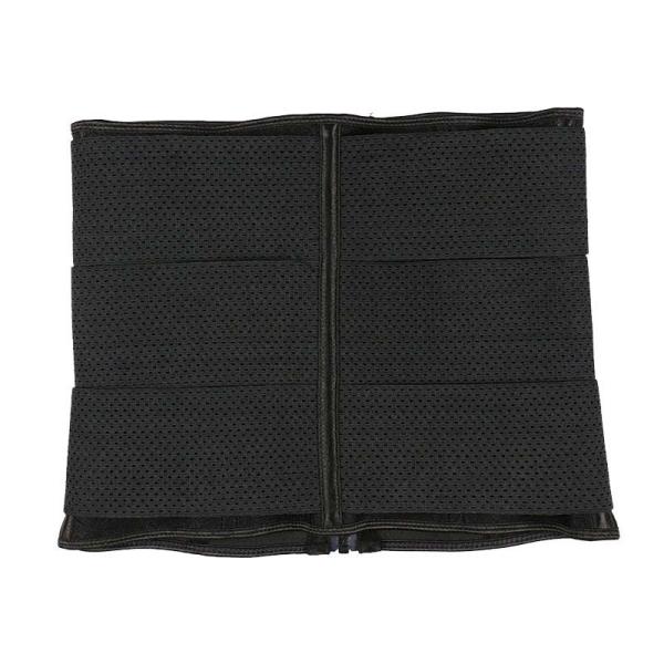 Тренер талии 3 диапазонов черного неубедительного тела ваяя эластичный для ручек любов