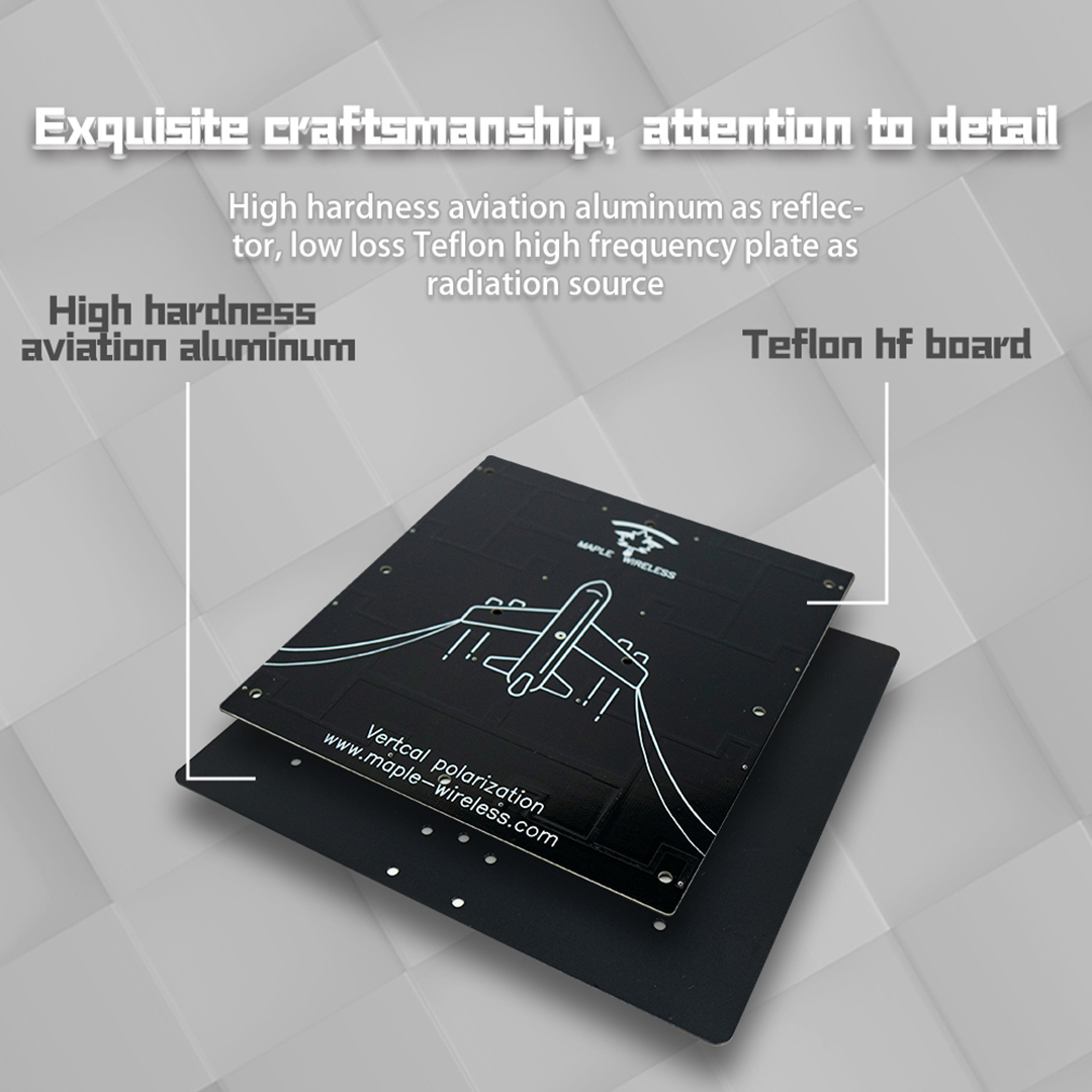 High Gain 5.8Ghz 21dBi Directional Patch Antenna with SMA Connector Maple HM30 Rush Solo Transmission Drones Accessories
