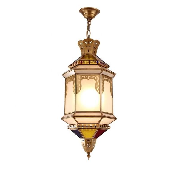 3500K CCT 80 Ra Vintage Copper Chandelier For Hotel Restaurant