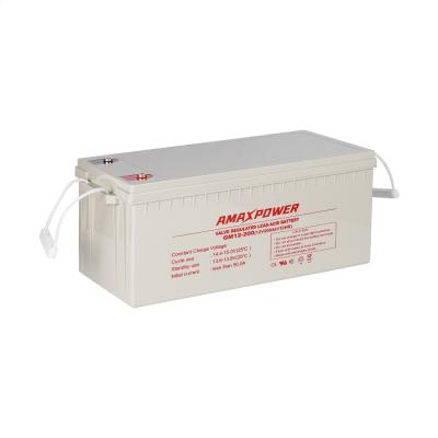 UPS 200AH VRLA AGM Battery Grey Solar Agm Vrla For Solar Bat