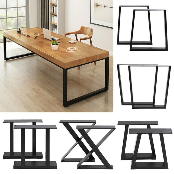 Powder Coated Rustic Decory Square Tube Table Legs for Heavy Duty Metal Dining Table