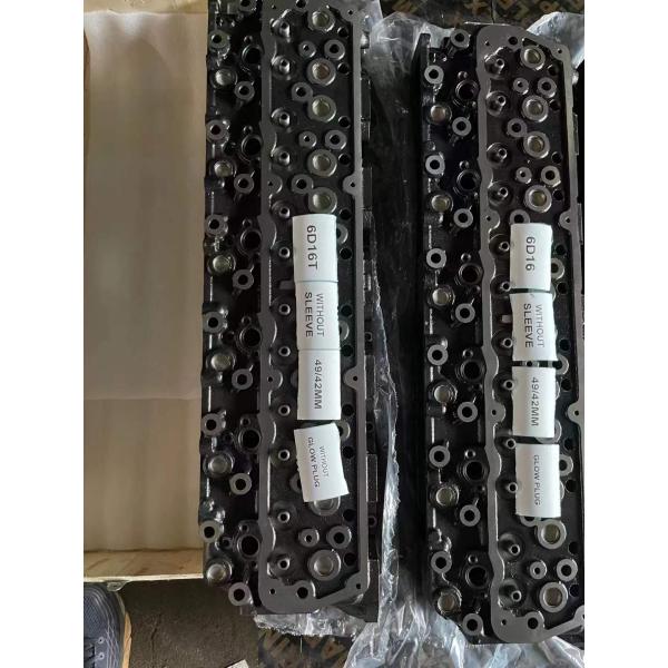 Головка цилиндра производительности двигателя ME993502 6D16T Мицубиси на землечерпалке Kobelco