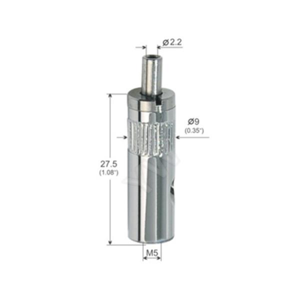 M 5 Female Threaded Steel Wire Hanging Systems With Brass Material Plated