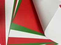 Feuille de carte PVC 310mmx480mm Matériau pour carte plastique pour impression offset, sérigraphie et numérique
