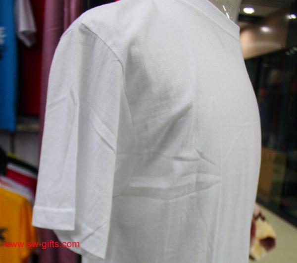 Fashion T Shirts Short Sleeve Round Neck Black White Male t-shirt Top Cotton In Stock